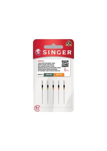 Mikrotex Iğnesi Karışık (3X10, 2X12 No.)