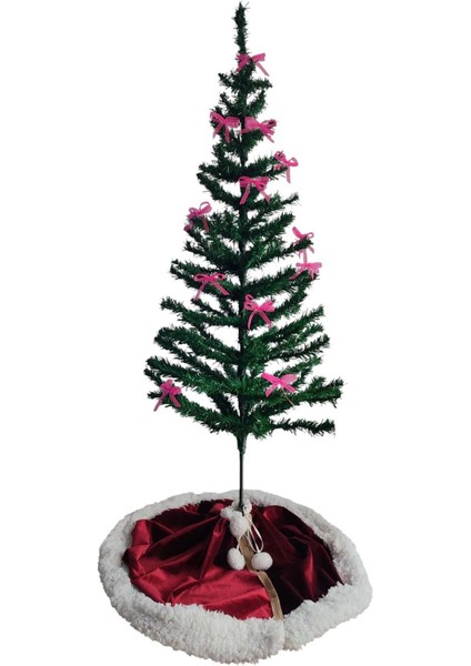 12 Adet Neon Pembe, Yılbaşı Çam Ağacı Fiyonk Kurdele. Yeni Yıl Noel Parti Dekorasyon Süsleri modelleri