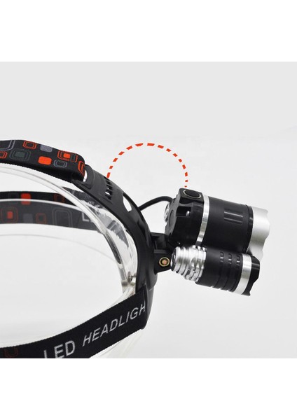 3 Başlıklı Şarjlı Kafa Feneri WT-256 modelleri