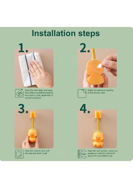 Hayvan Figürlü Duş Başlığı Tutucu fiyatları