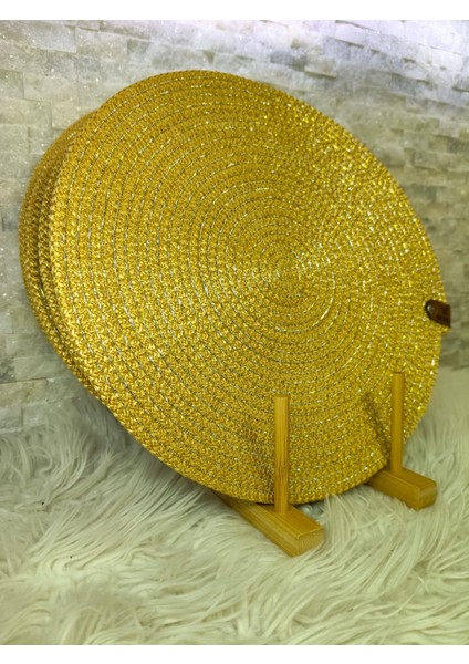 Gold Simli Amerikan Servis Supla 33 cm