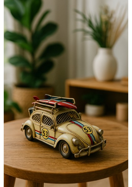 Dekoratif Metal Araba Çerçeveli ve Kumbaralı fiyatları