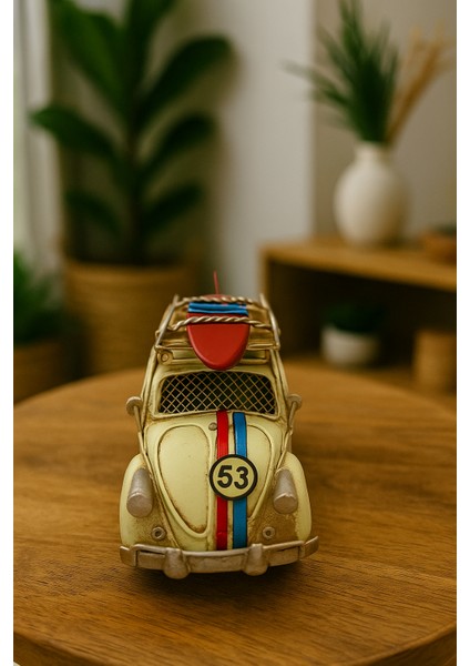 Dekoratif Metal Araba Çerçeveli ve Kumbaralı modelleri