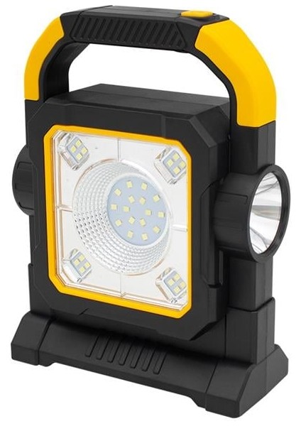 HC-7078-C Üç Çalışma Modlu Şarjlı Cob Ledli Taşınabilir Solar Panelli Lamba