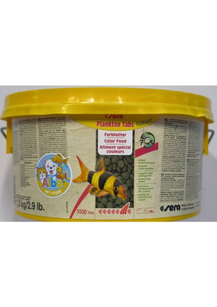 Plankton Tabs 100 Adet