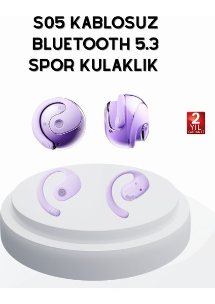 S05 Bluetooth 5.3 Kulaklık Ipx4 Su Geçirmez Hızlı Eşleşme Güçlü Stereo Ses - ME001W-51UW96