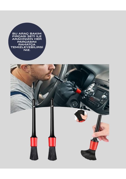 Araba Temizliği Için 5 Parça Fırça Takımı - BI001V-4Z0325 fiyatları