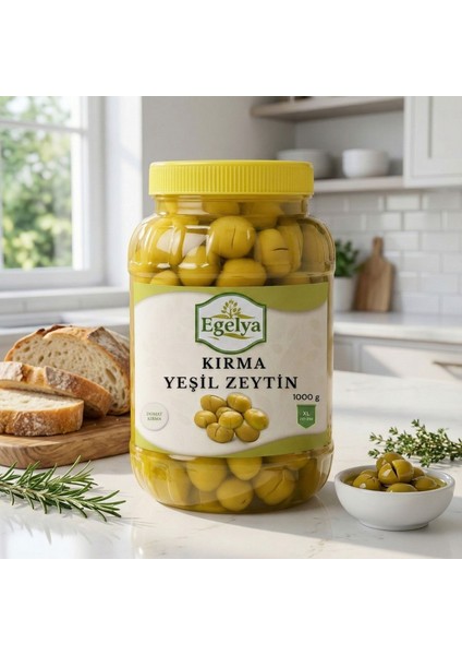 Domat Kırma Yeşil Zeytin 1 kg – Ege’den Sofralık Doğal Lezzet modelleri