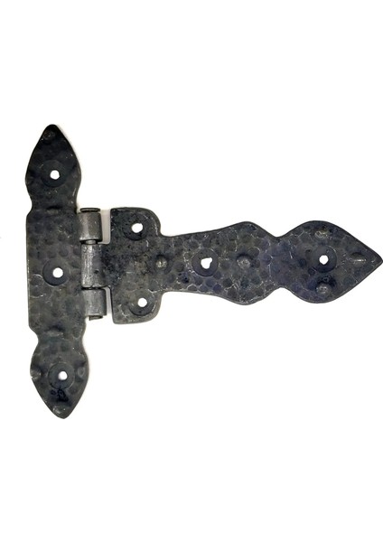 Antika Tarz Dekoratif Pirinç Kuyruklu Düğmeli Menteşe No1 - 117X142 Mm, Oksit