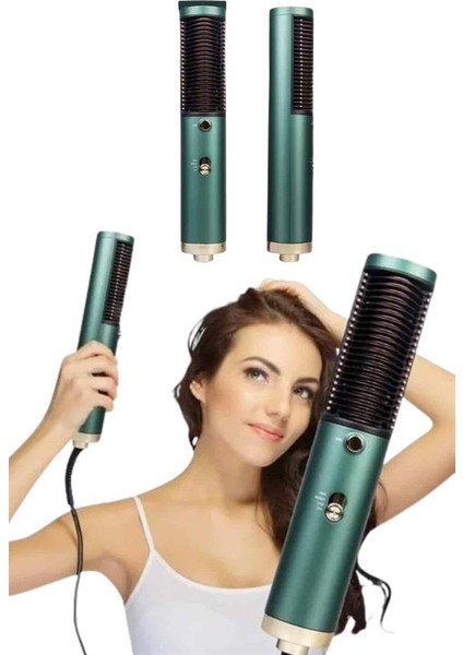 Fön Tarak Saç Düzleştirici Saç Kurutma Makinesi Sıcak Hava Fırçası - BI001V-4YUTX1 indirimleri