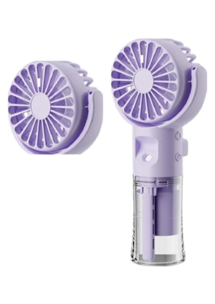 Mini Masaüstü ve El Tipi Buğu Fanı – Su Depolu Şarj Edilebilir Nemlendirici ? - ME001W-51V4H fırsatları