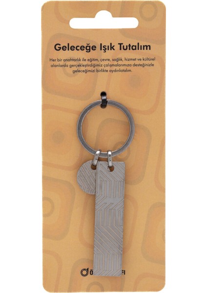Anahtarlık Düz Metal Geometrik Desenler fiyatları