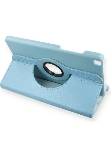 Samsung Galaxy T290 Tab A 8 Kılıf 360 Tablet Deri Kılıf - TURKUAZ-(5796) - ME001W-51CCA9