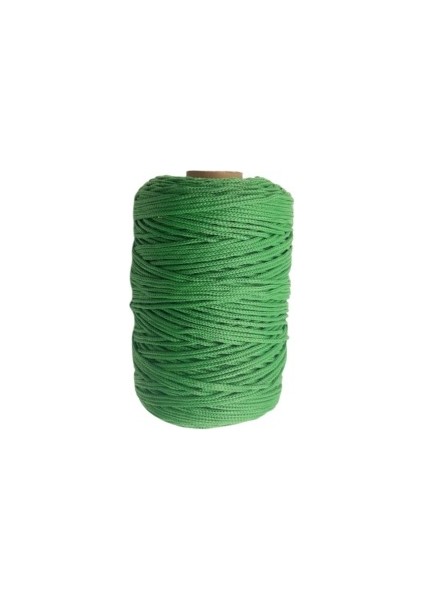 Makrome Ipi 3mm Polyester Yeşil