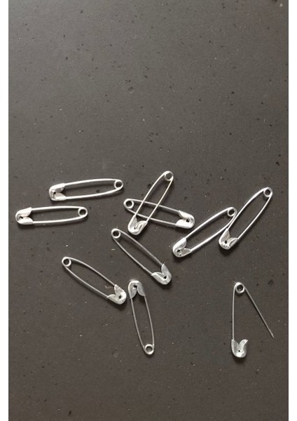 Çengelli Iğne 3 cm Gümüş Renk 50 Adet modelleri