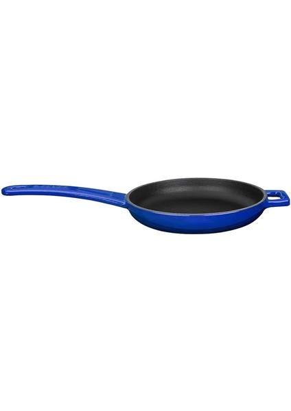 Döküm Yuvarlak Kızartma Tavası Döküm Demir Yekpare Saplı ÇAP(Ø)16CM.