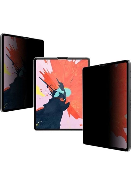 iPad Pro 12.9 (2021) Tablet Hayalet Full Glue Ekran KORUYUCU-(5796) - ME001W-51BHN6