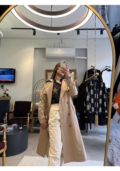 Ekru Keten Yüksek Bel Pantolon – Kusursuz Siluet Etkisi fiyatları