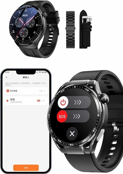 Akıllı Saat Yeni Nesil Üç Kordonlu Nabız Ölçer Çağrı Cevaplama - ME001W-51M3X3 indirimleri