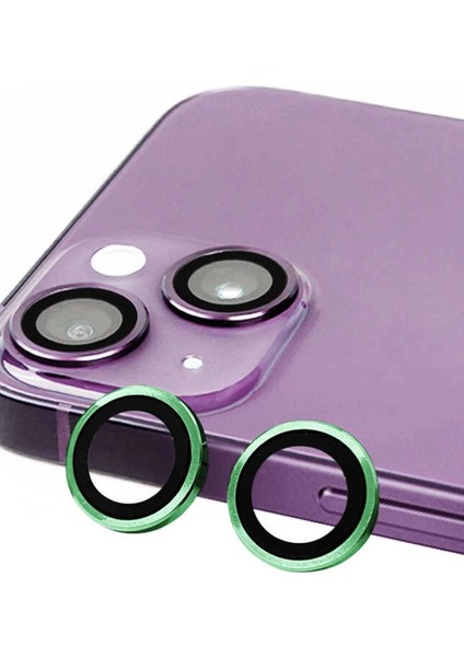 iPhone 13 Raze Metal Kamera Lens - YEŞIL-(5796) - BI001V-4Y6ZU0