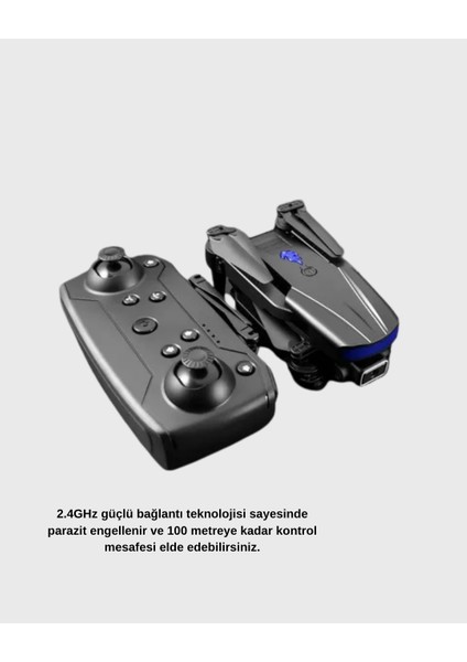 4K Kamera Özellikli Katlanabilir Drone Wi-Fi ve Yükseklik Sabitlemeli fiyatları