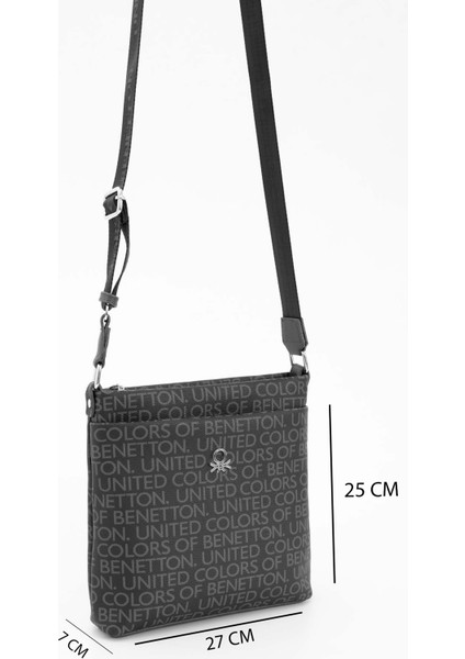 Benetton Kadın Çapraz Çanta Taş-Kahve BNT1643