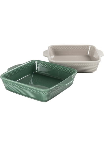 Stoneware Kare Fırın Kabı 24.3 cm (FD305)
