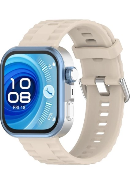 Huawei Watch Fit 3 Klasik Kordon - KREM-(5796) - BI001V-4YGDM0