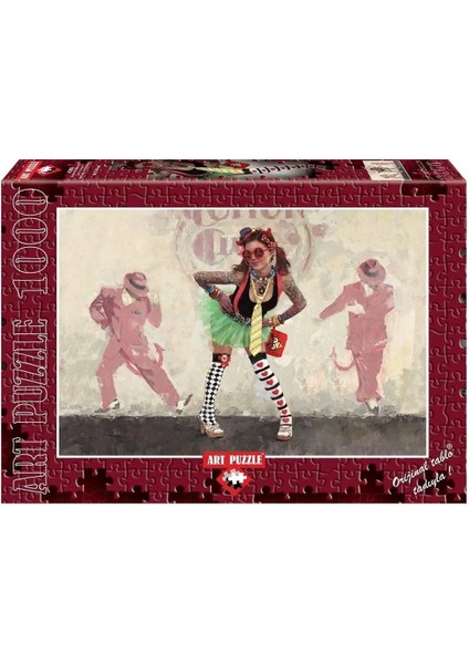 4355 Art Puzzle 1000 Parça/şeytan Mı Melek Mi