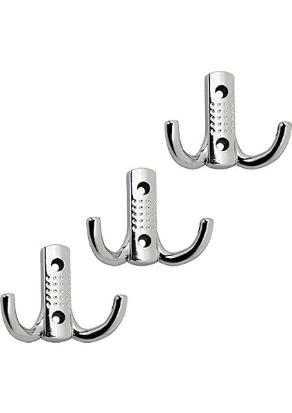 Vestiyer Duvar Askısı Dolap Elbise Banyo Askılığı Krom Askı (3 Adet) fiyatları
