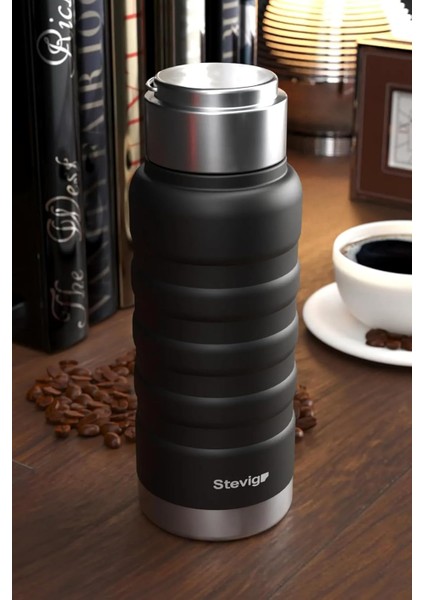 4 Outside Paslanmaz Çelik Termos Bardak 400 ml ST-202 Travel Mug