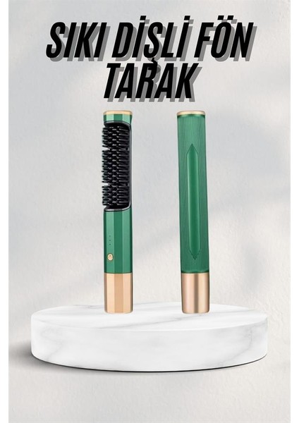 Düzleştirici Fırça Saç Düzleştirici Arada Fön Tarak Taşınabilir - ME001W-51VH58 fiyatları