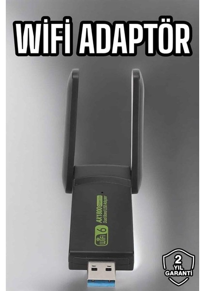 Wifi Adaptör Çift Bantlı Kablosuz Wifi Adaptörü - ME001W-51O0O3 fiyatları
