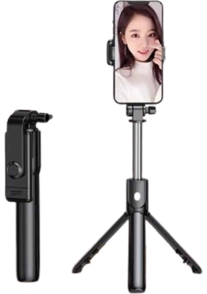 Selfie Çubuğu Tripod Bluetooth Kumandalı Selfie Çubuğu Telefon Tutucu - BI001V-4YY7E4 modelleri