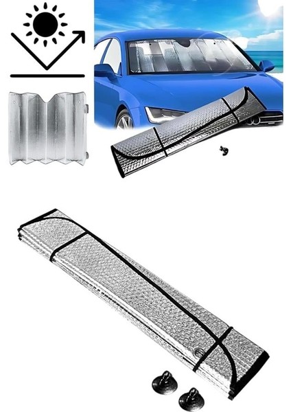 Oto Güneşlik Isı Önleyici Tüm Araçlara Uyumlu Uv Işınlarına Karşı - BI001V-4Z23U5 modelleri