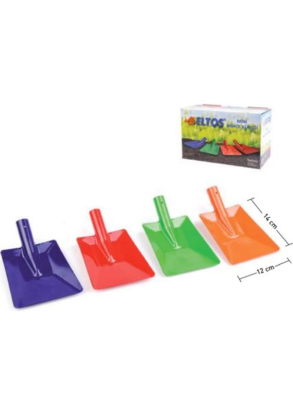 Mini Bahçe Küreği 12X14CM