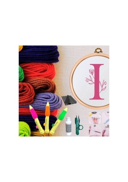 Punch Seti Nakış Seti Kasnaklı Kendin Yap Seti Seri 72