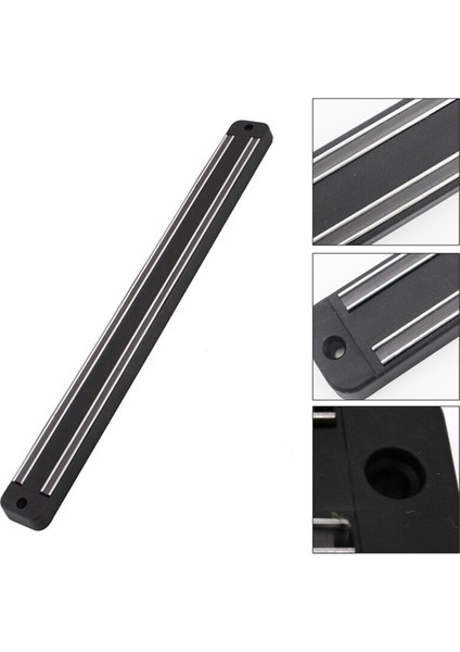 Mıknatıslı Paslanmaz Duvar Bıçak Askısı Standı 33 cm Aparat (4940) fırsatları