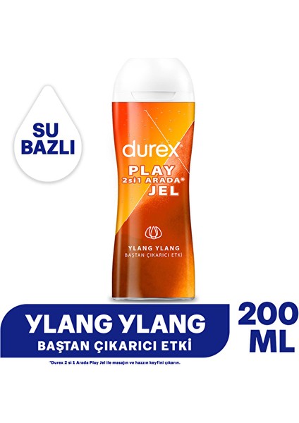 Kayganlaştırıcı & Masaj Jeli Hassas Ylang Ylang Özlü 200 ml