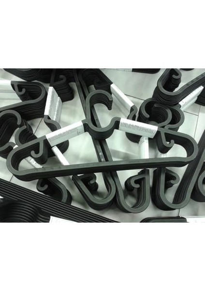 Spruttıg Askısı - Esnek Sağlam Plastik - Çocuklar ve Bebek Giysileri Için Mükemmel 7,5 Genişlik x 15,25 Uzunluk (10) modelleri