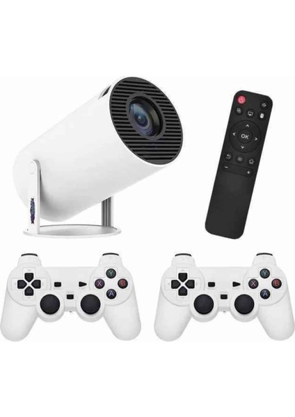 Ayaklı Oyun Projeksiyonu Çift Kollu Taşınabilir Sinema Projektörü - ME001W-51MHM6 fırsatları