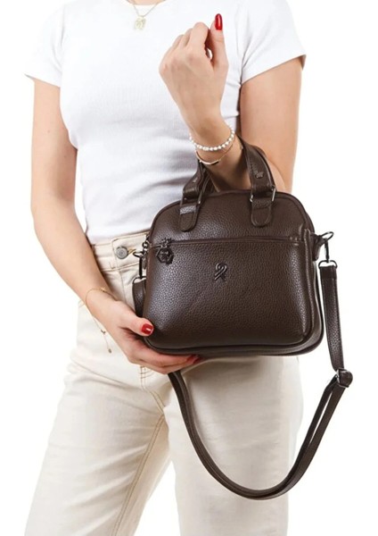 Çok Gözlü El Omuz ve Çapraz Omuz Çantası 24X20X8