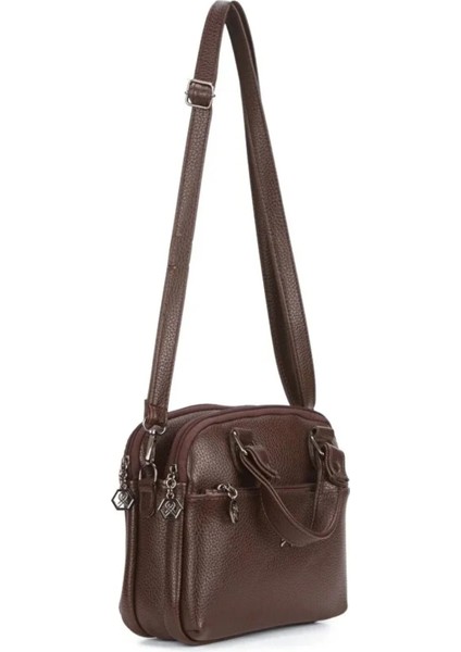 Çok Gözlü El Omuz ve Çapraz Omuz Çantası 24X20X8 modelleri