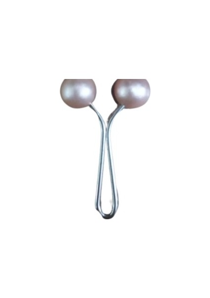 Eşarp Klipsi Top Model Düz Somon 1 Adet