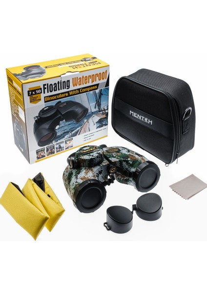 Mentch 7X50 Profesyonel Dürbün 1000M/132M Su Geçirmez Askeri