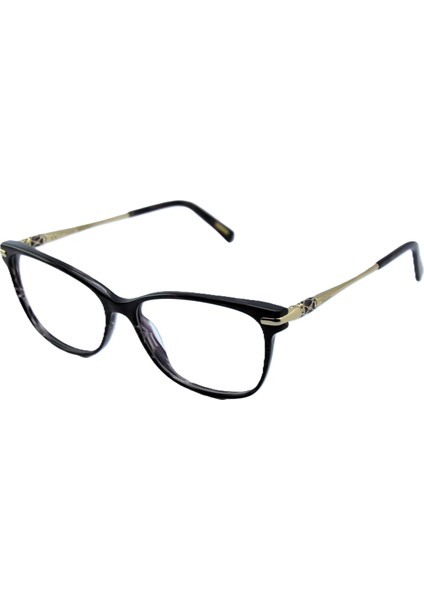 VCH216S Ovaa 23KT Gold Cat Eye Kedi Gözü Mor 23KT Altın Kristal Taşlı Kadın Gözlük