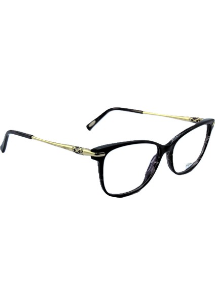 VCH216S Ovaa 23KT Gold Cat Eye Kedi Gözü Mor 23KT Altın Kristal Taşlı Kadın Gözlük modelleri