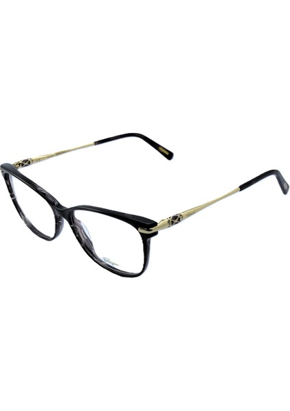 VCH216S Ovaa 23KT Gold Cat Eye Kedi Gözü Mor 23KT Altın Kristal Taşlı Kadın Gözlük