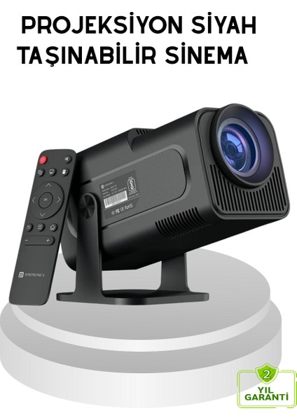 HDMI USB Girişli Akıllı Projeksiyon Cihazı Taşınabilir Düşük Tüketimli - ME001W-51UWI5