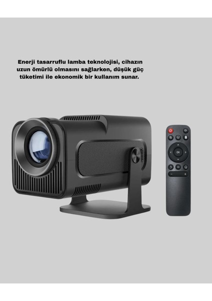 HDMI USB Girişli Akıllı Projeksiyon Cihazı Taşınabilir Düşük Tüketimli - ME001W-51UWI5 fırsatları